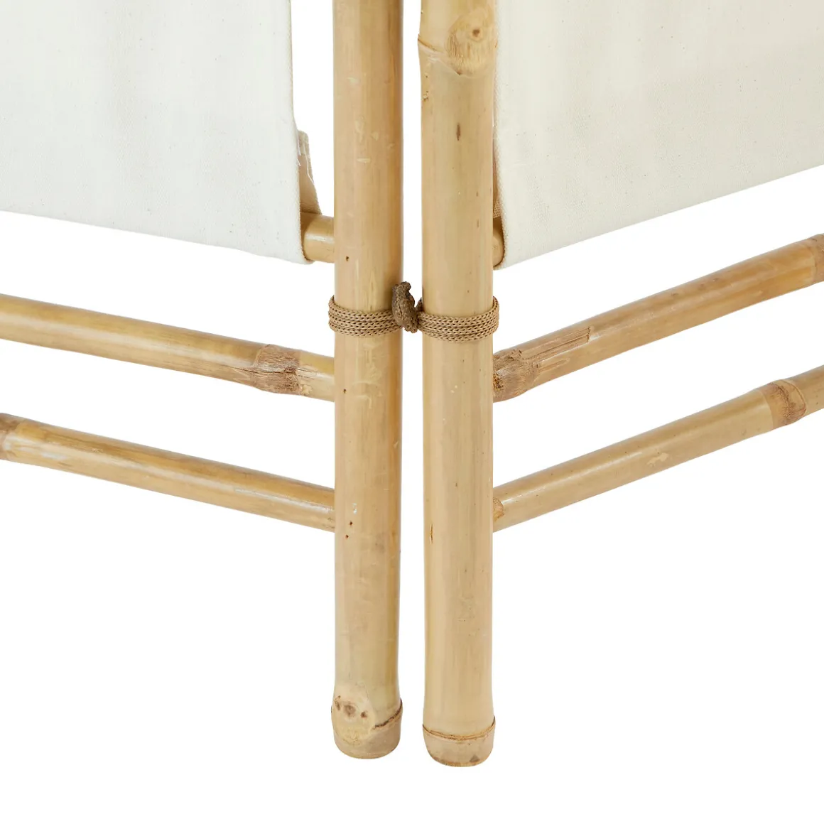 Biombo KAEL de bambú 135.5x170cm