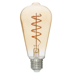 Bombilla Led Vintage Ámbar E27 St64 4W