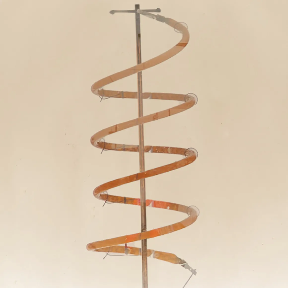 Bombilla VINTAGE ámbar espiral led G125 4.9W E27