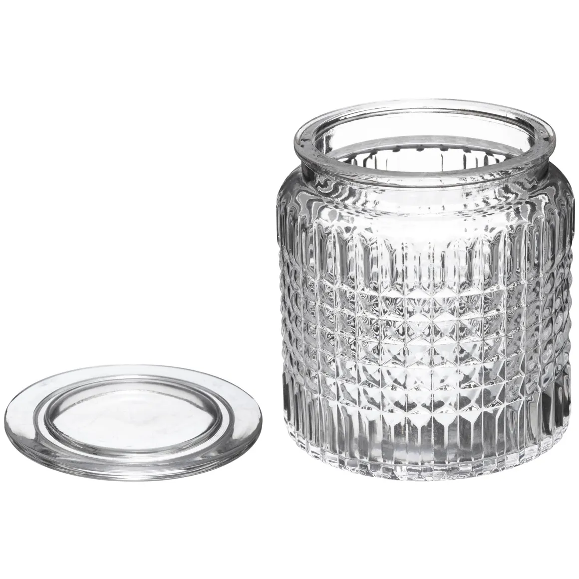 Bote Con Tapa P/Algodones Precious