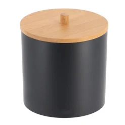 Bote De Bambú Negro