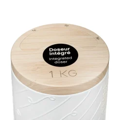 Bote P/Espaguetis Scandi Metálico 8x28Cm