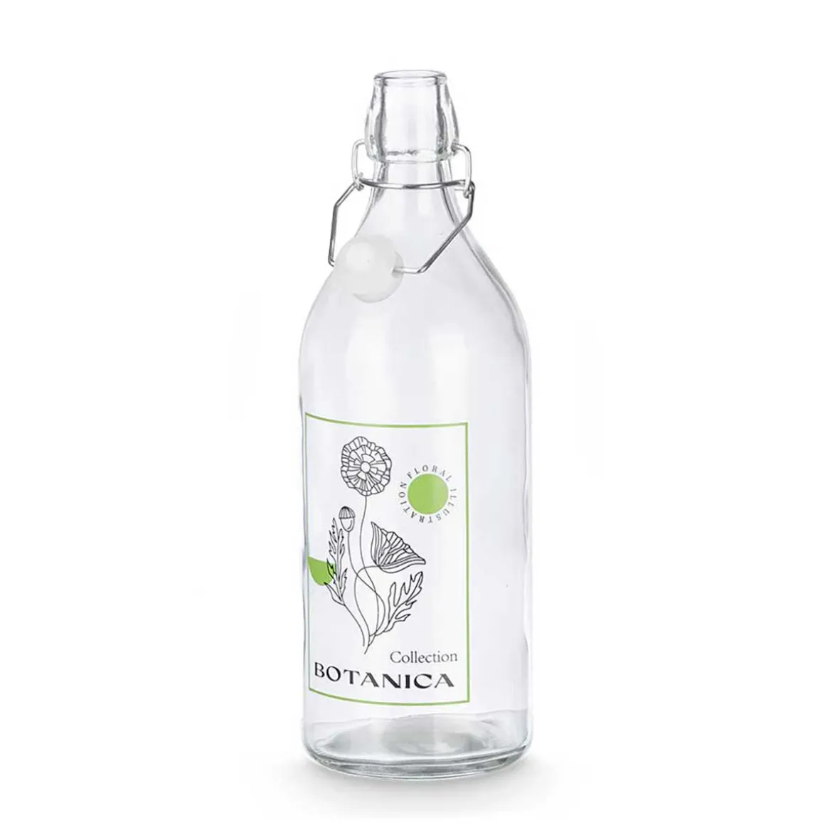 Botella Botanica De Vidrio 1L