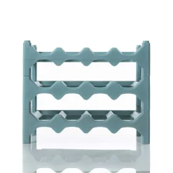 Botellero para 12 botellas azul