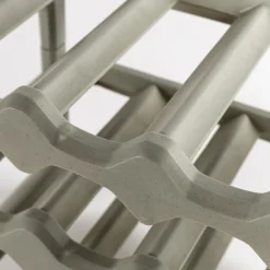 Botellero para 12 botellas verde