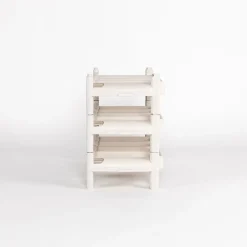 Botellero para 12 botellas beige