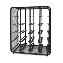 Botellero para 20 botellas negro 40cm