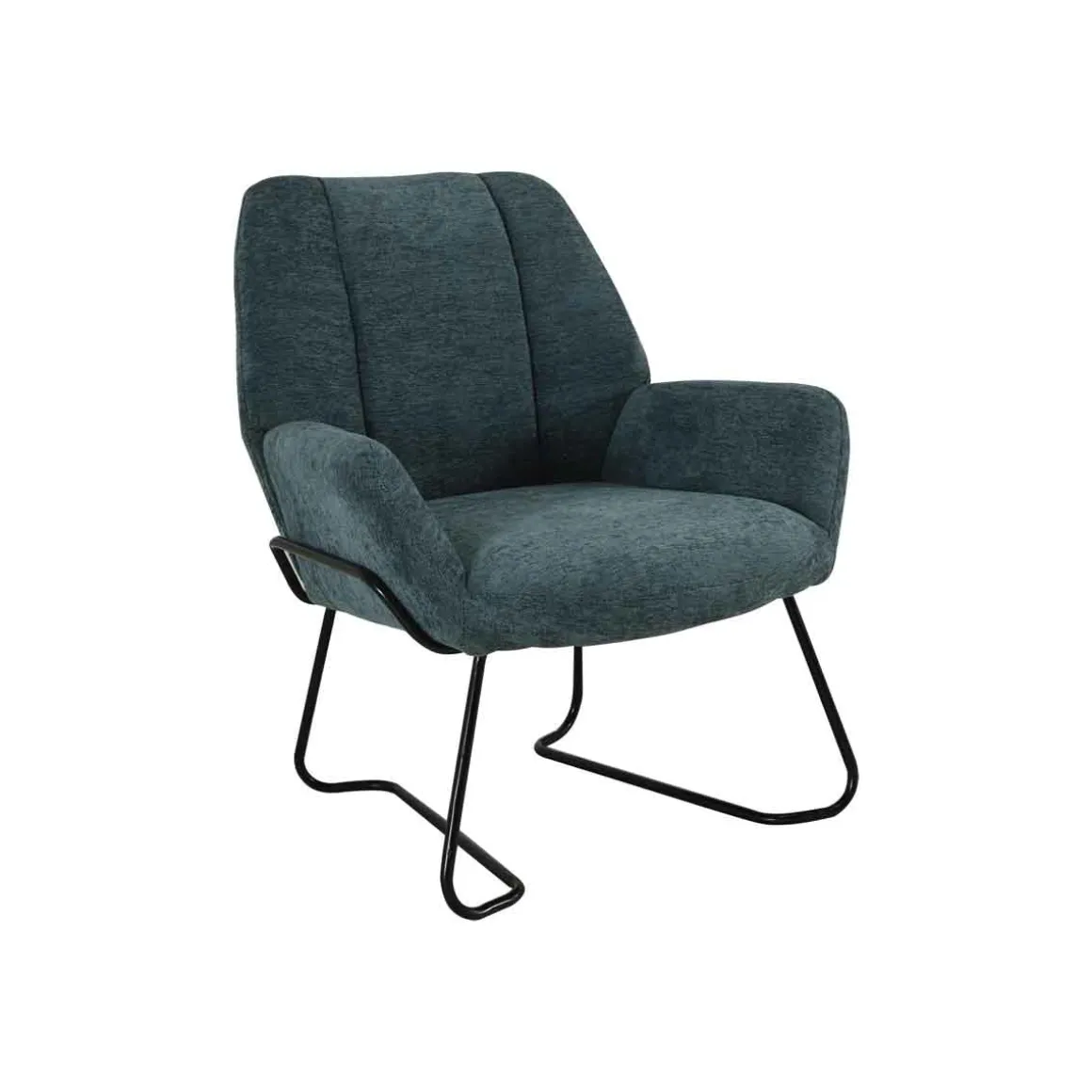 Butaca MEDINA de tejido azul