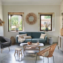 Butaca Solaro Slow Time Gris De Terciopelo