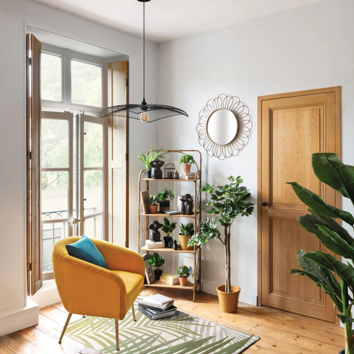 Butaca Solaro Slow Time Ocre De Terciopelo