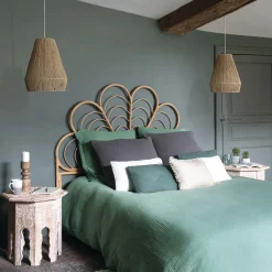 Cabecero Folk Ratán Beige