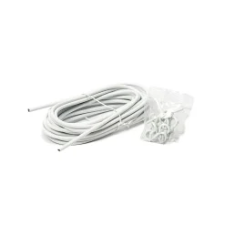 Cable Gusanillo 5Mx1 Blanco
