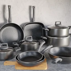 Cacerola Chicago C/Tapa De Vidrio 28Cm