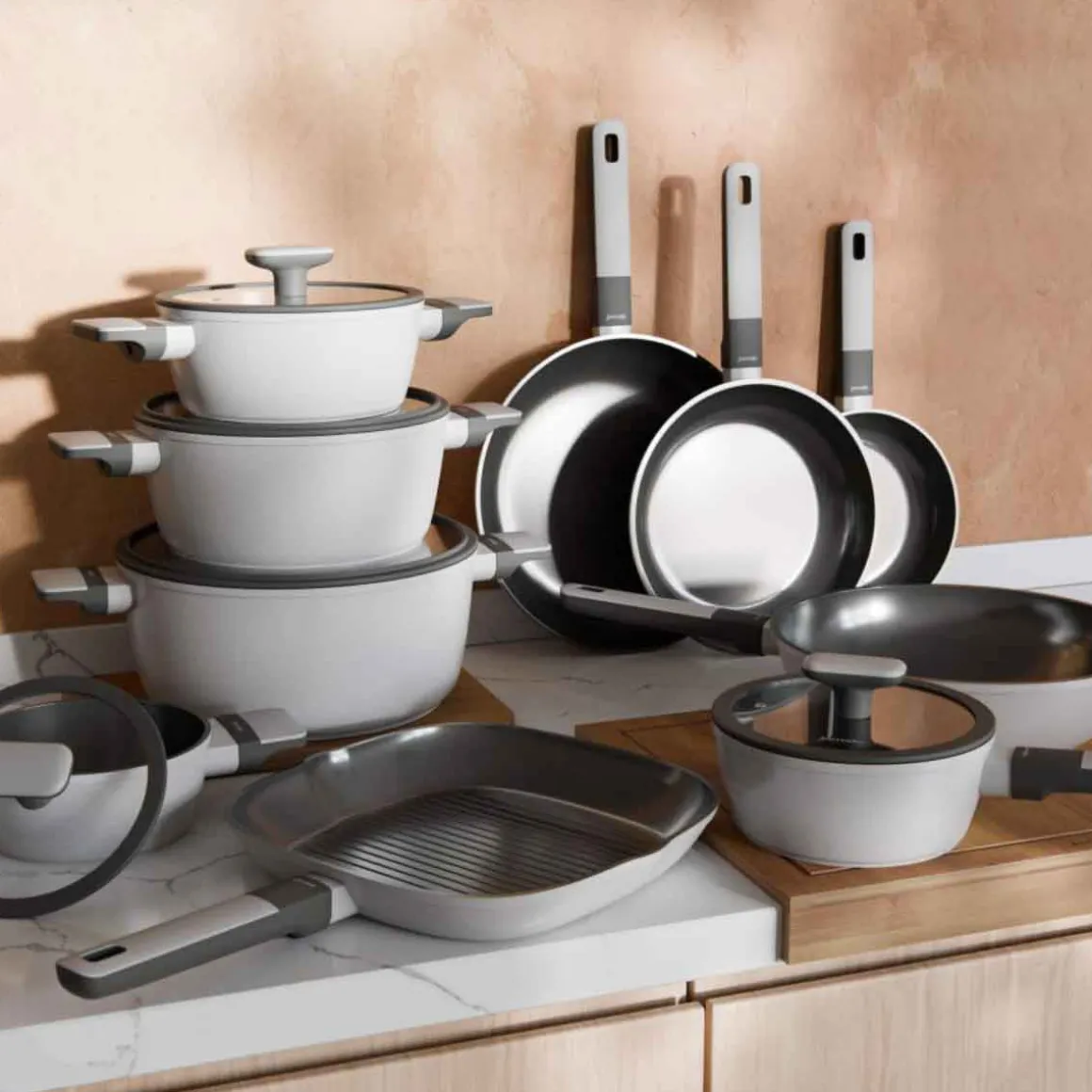 Cacerola NEUTRAL GREY 20cm