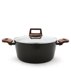 Cacerola Oslo C/Tapa Vidrio 28Cm