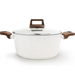 Cacerola Stonebright C/Tapa Vidrio 28Cm