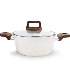 Cacerola Stonebright C/Tapa Vidrio 20Cm