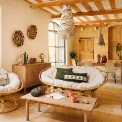 Cactus decorativo redondo de cerámica PAN verde