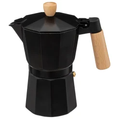 Cafetera Italiana Negra