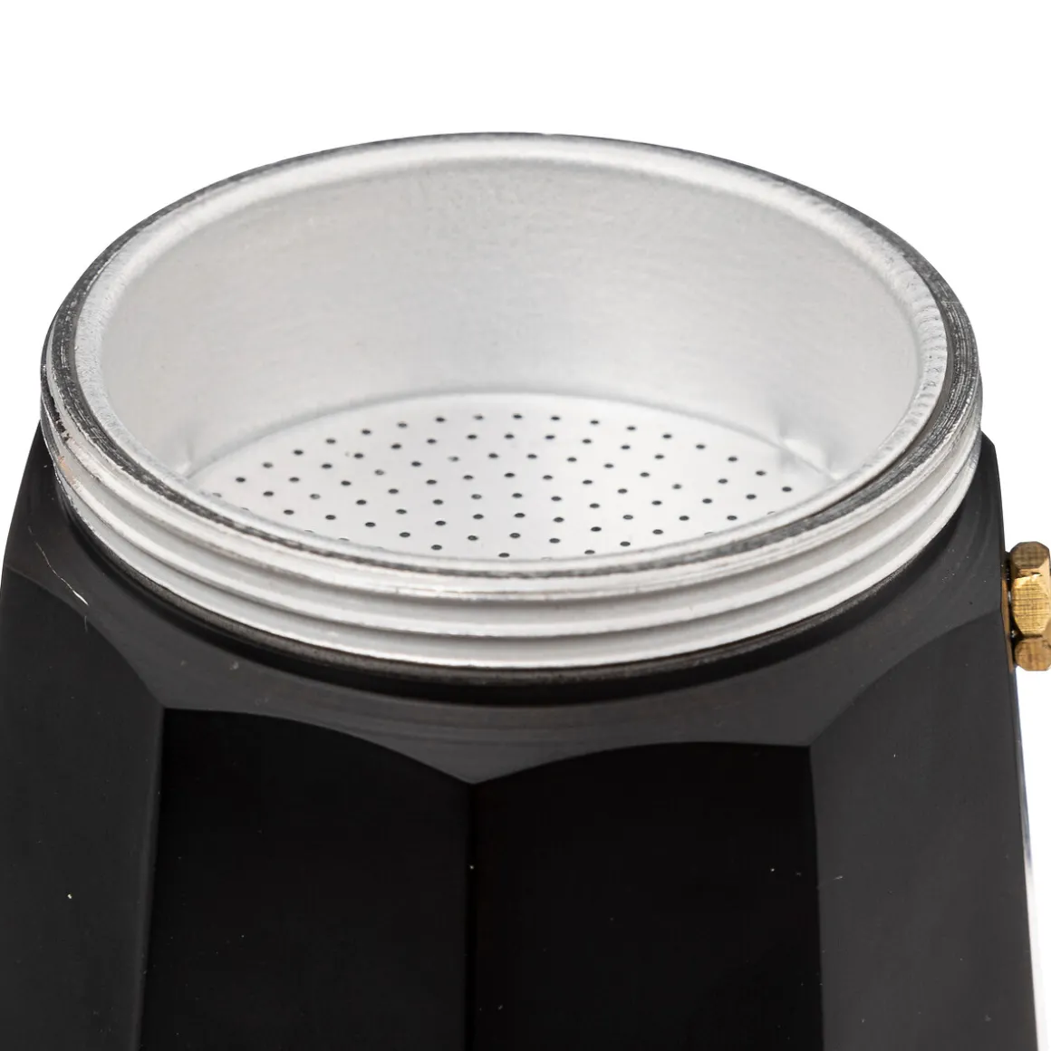 Cafetera Italiana Negra