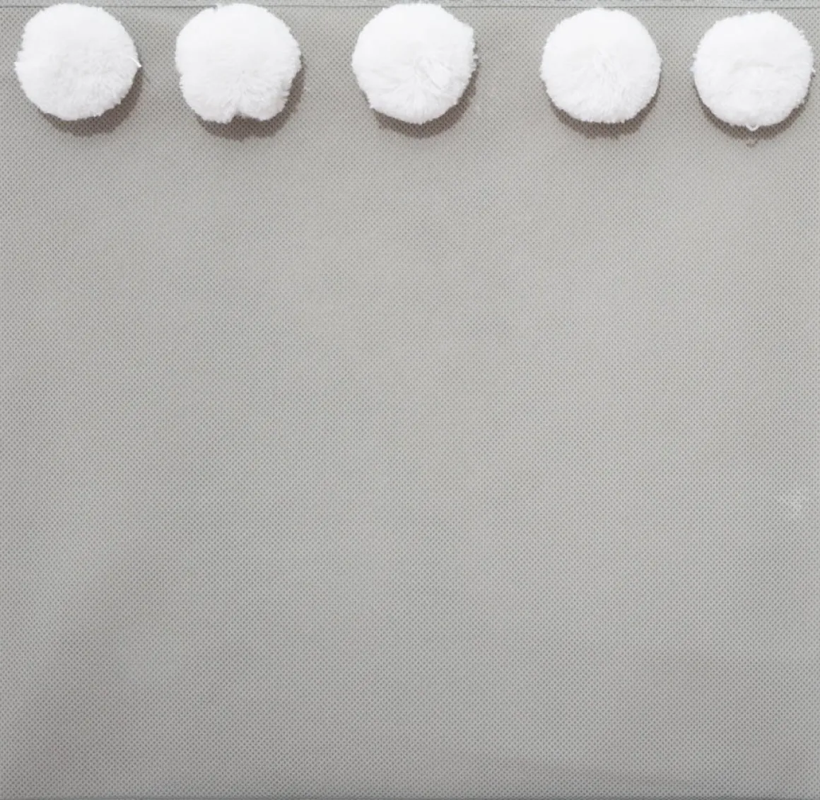 Caja Cubo Almacenaje Gris 29x29Cm