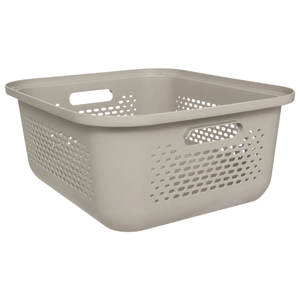 Caja de almacenaje AERA beige con tapa 13.9l