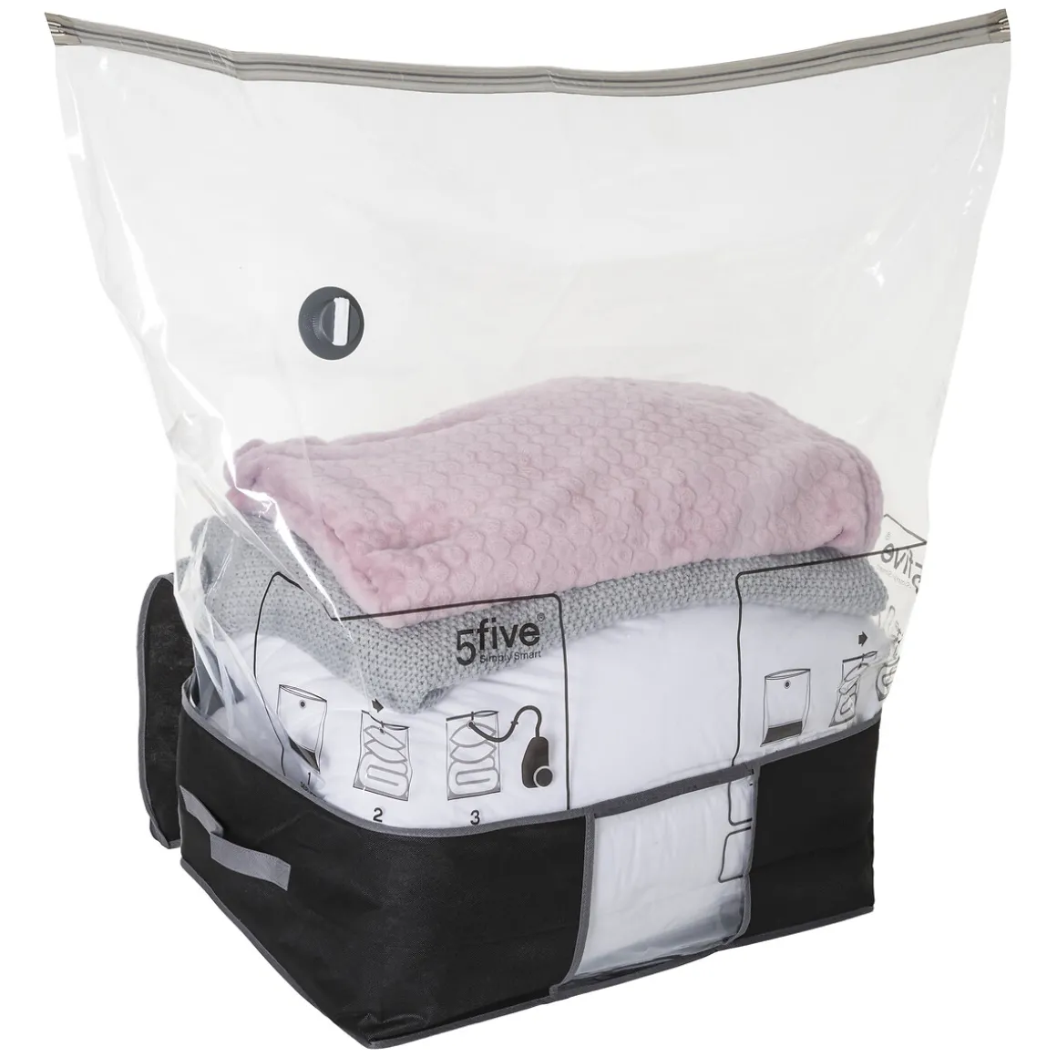 Caja De Almacenaje Al Vacío P/Textiles