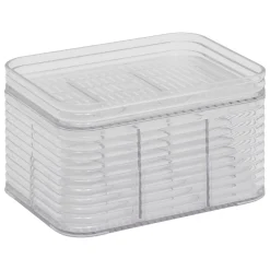 Caja de almacenaje con 6 separaciones 9x15.3x11cm