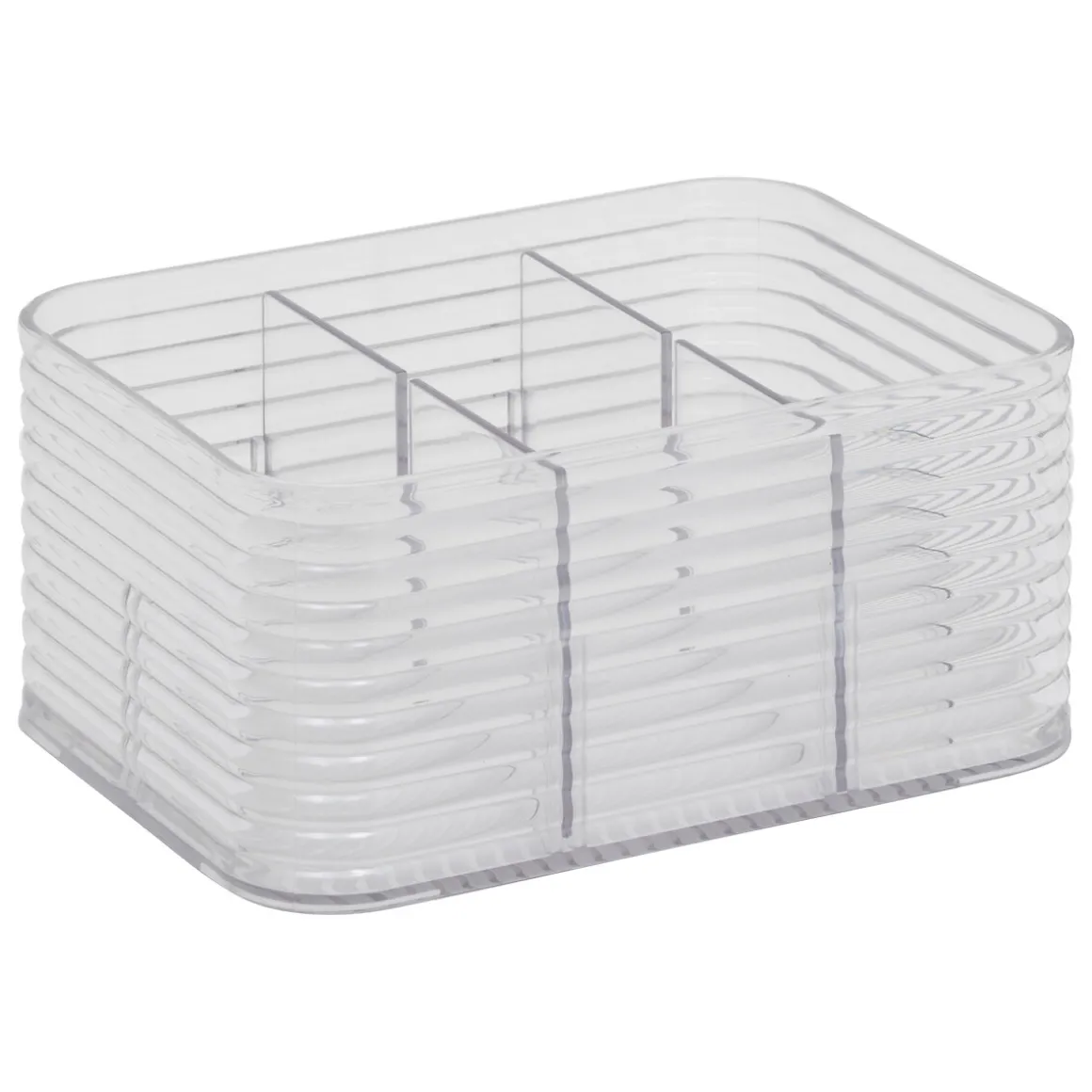 Caja de almacenaje con 6 separaciones 9x15.3x11cm