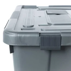 Caja de almacenaje EUROPA gris 70l