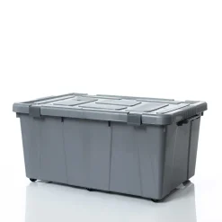 Caja de almacenaje EUROPA gris 110l