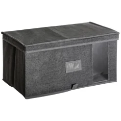 Caja De Almacenaje Gris Oscuro 50X30X25
