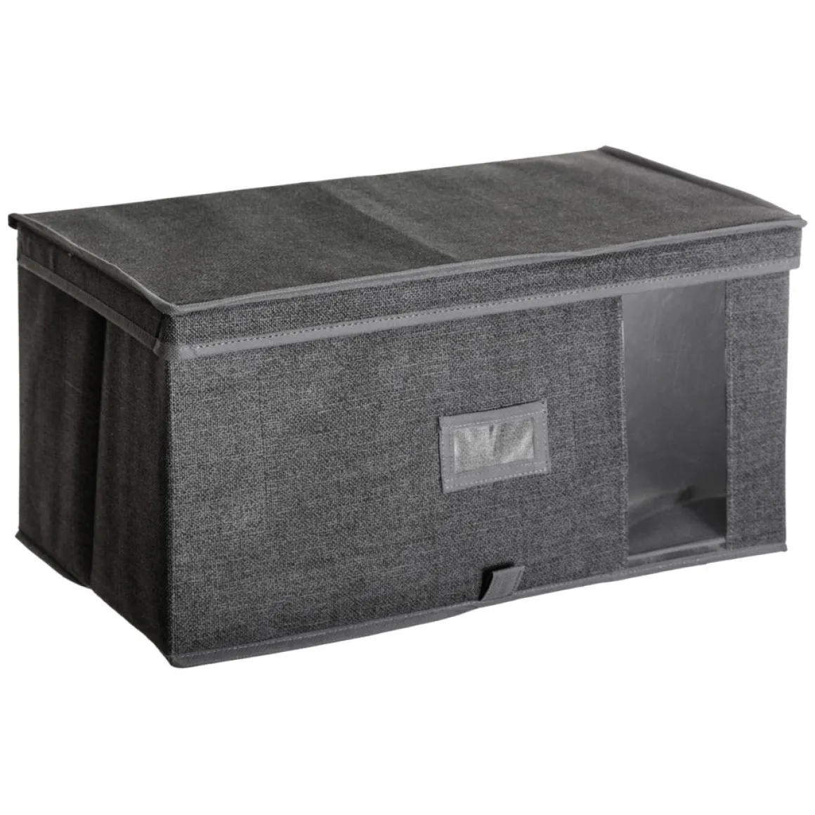 Caja De Almacenaje Gris Oscuro 50X30X25
