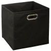 Caja De Almacenaje Negro 31x31x31Cm