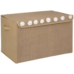 Caja de almacenaje OASIS con pompones