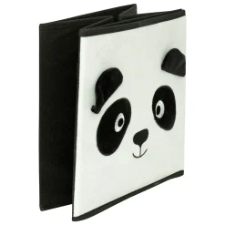 Caja de almacenaje PANDA de tejido 29 cm