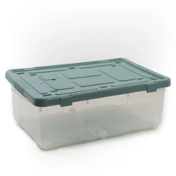 Caja De Almacenaje Transparente 70L