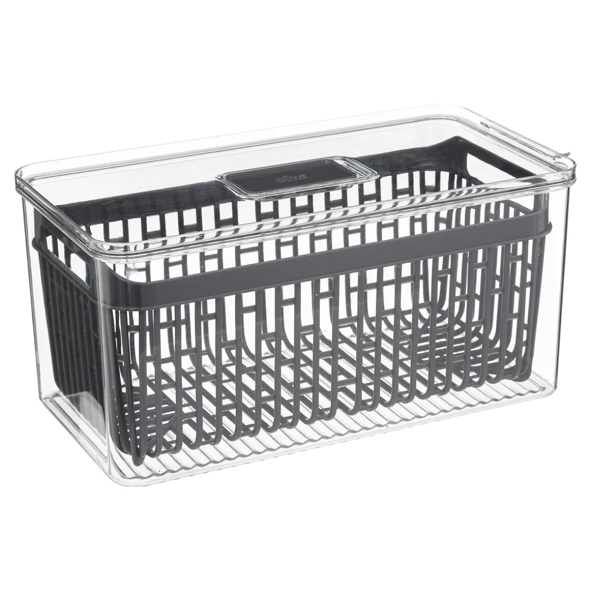 Caja de almacenamiento apilable 16.4x15x32.5cm