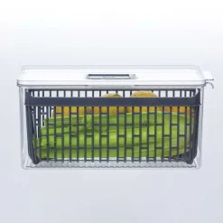 Caja de almacenamiento apilable 16.4x15x32.5cm