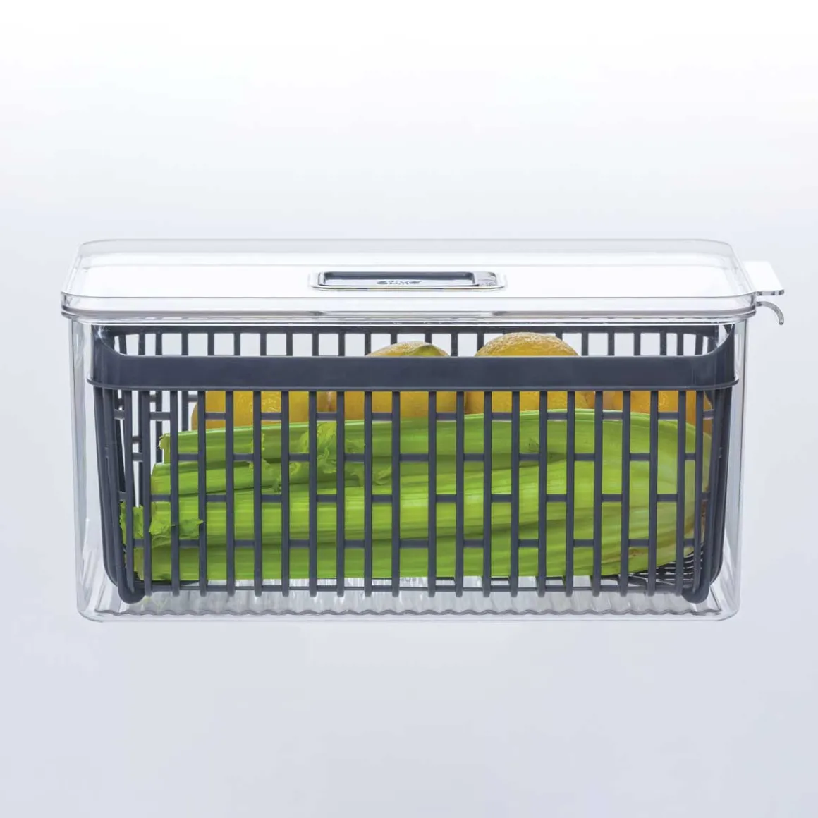 Caja de almacenamiento apilable 16.4x15x32.5cm