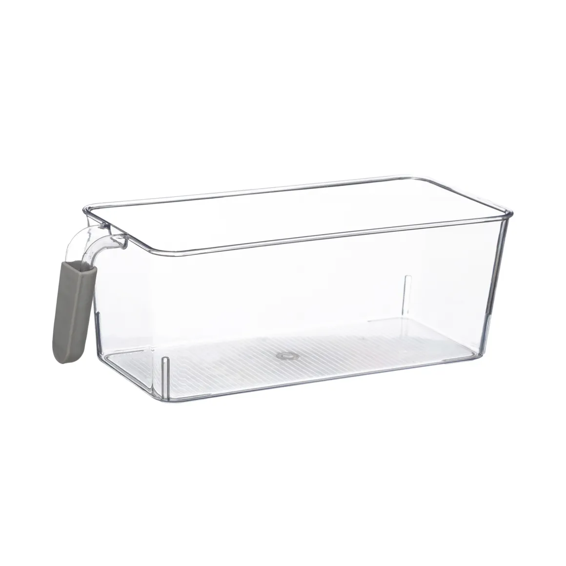 Caja de almacenamiento transparente con asas