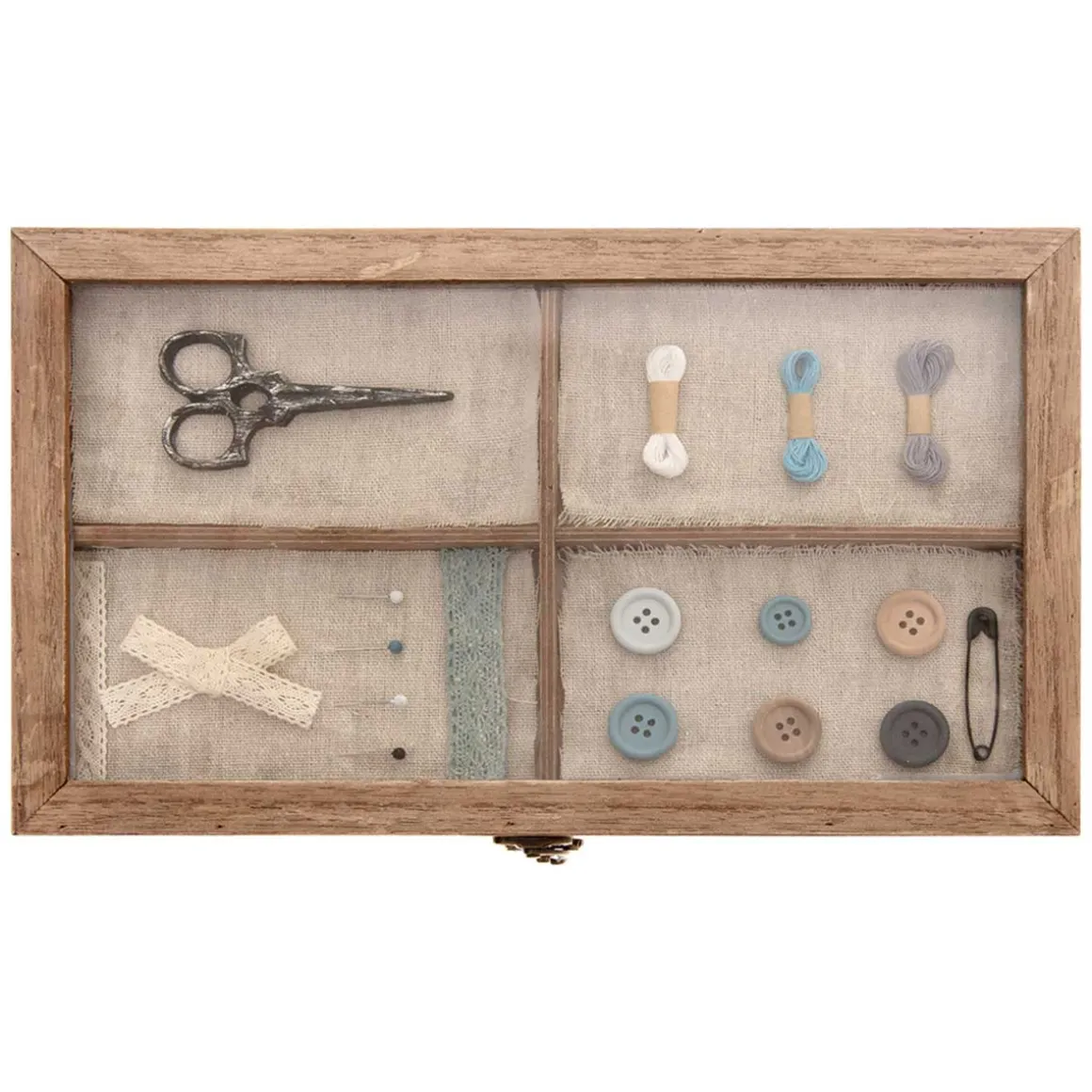 Caja de costura ATELIER de madera