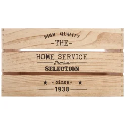 Caja De Madera Factory Natural