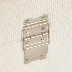 Caja decorativa CARLIE blanca 22x29x48cm