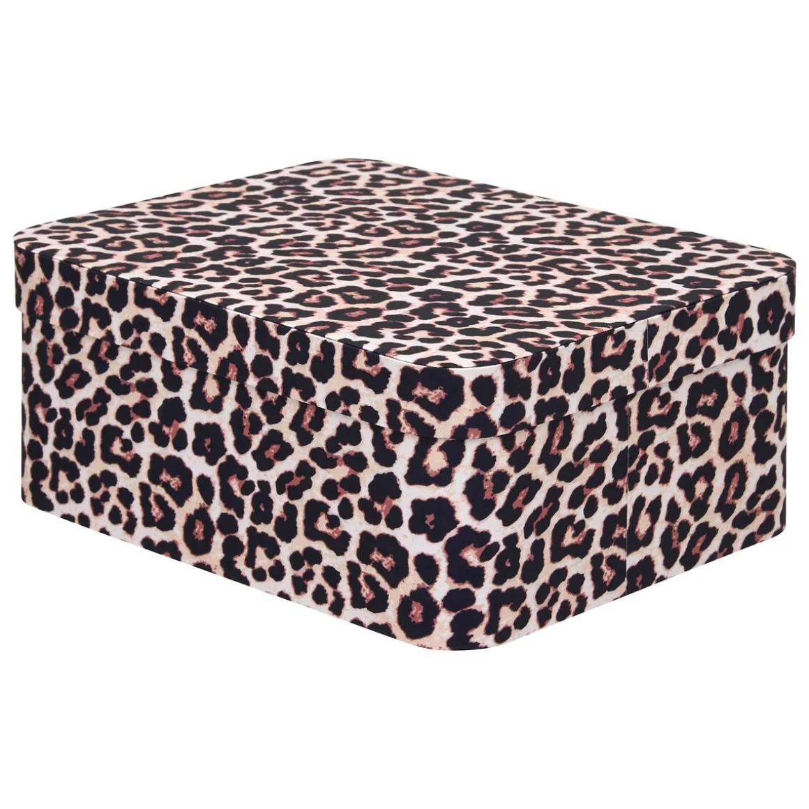Caja decorativa leopardo 24x30.5cm