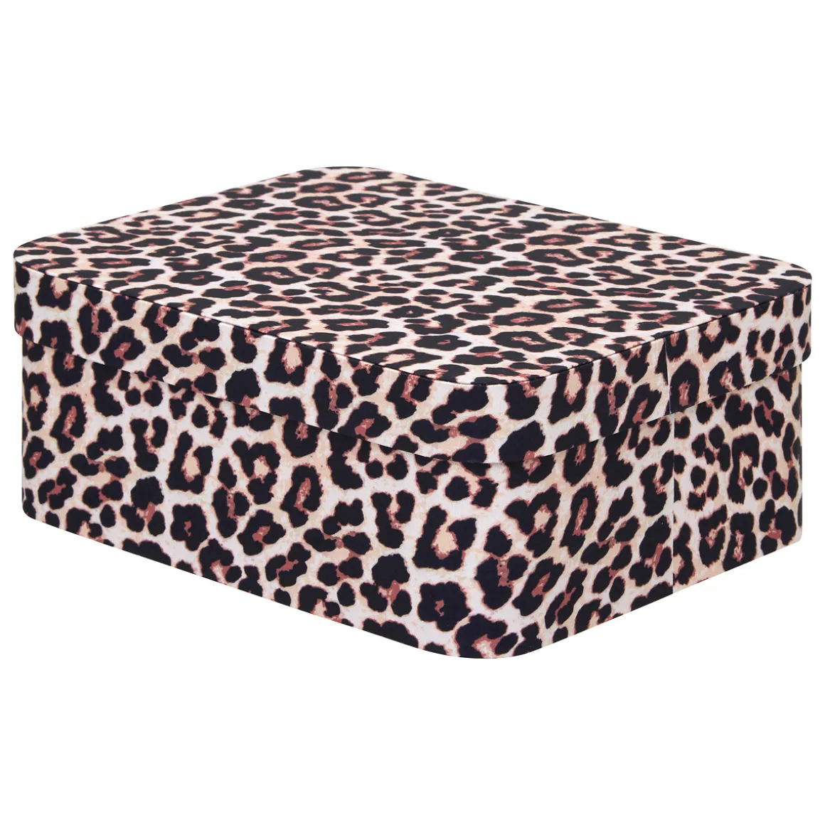 Caja decorativa leopardo 22x28cm