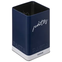 Caja Para Pasta Metálica Azul