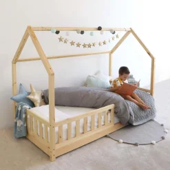 Cama MONTESSORI natural Promoción exclusiva online