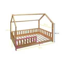 Cama MONTESSORI natural Promoción exclusiva online