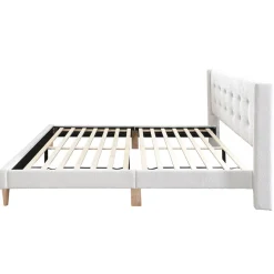 Cama Pearl Bege 174x210cm